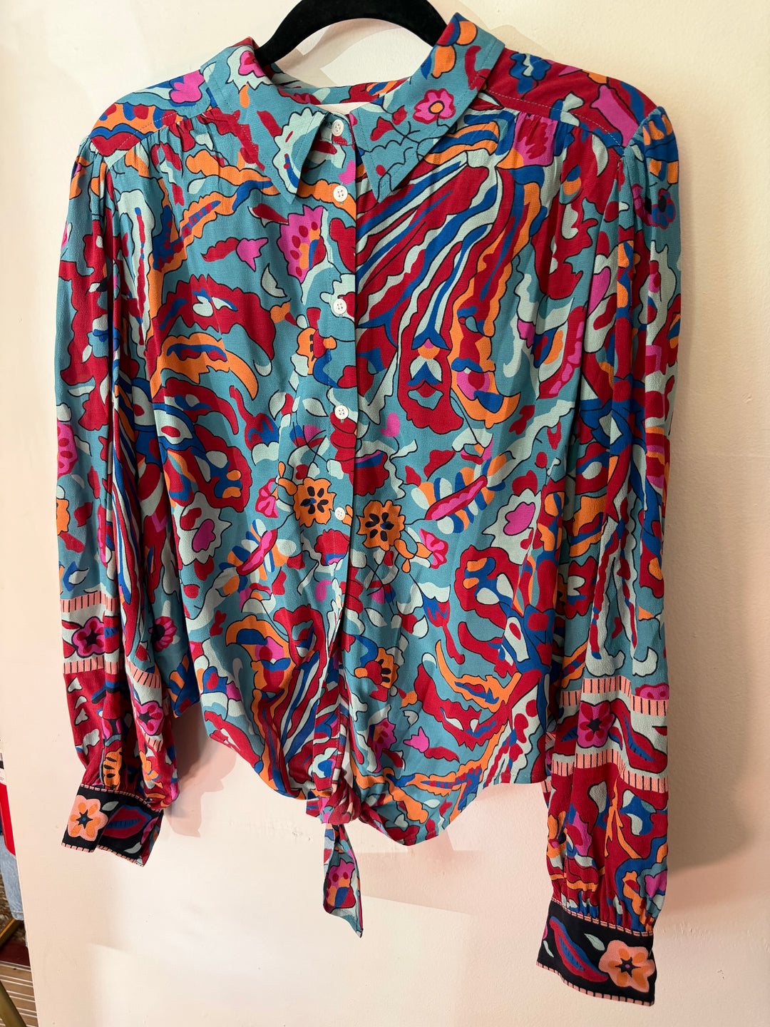 ba&amp;sh | Floral Patterned Top, M