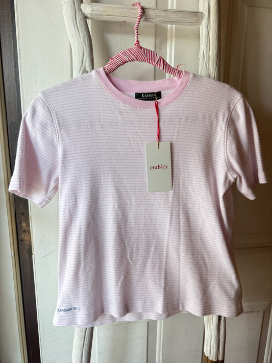 Polo Ralph Lauren | Embroidered Striped Vintage Tee, M