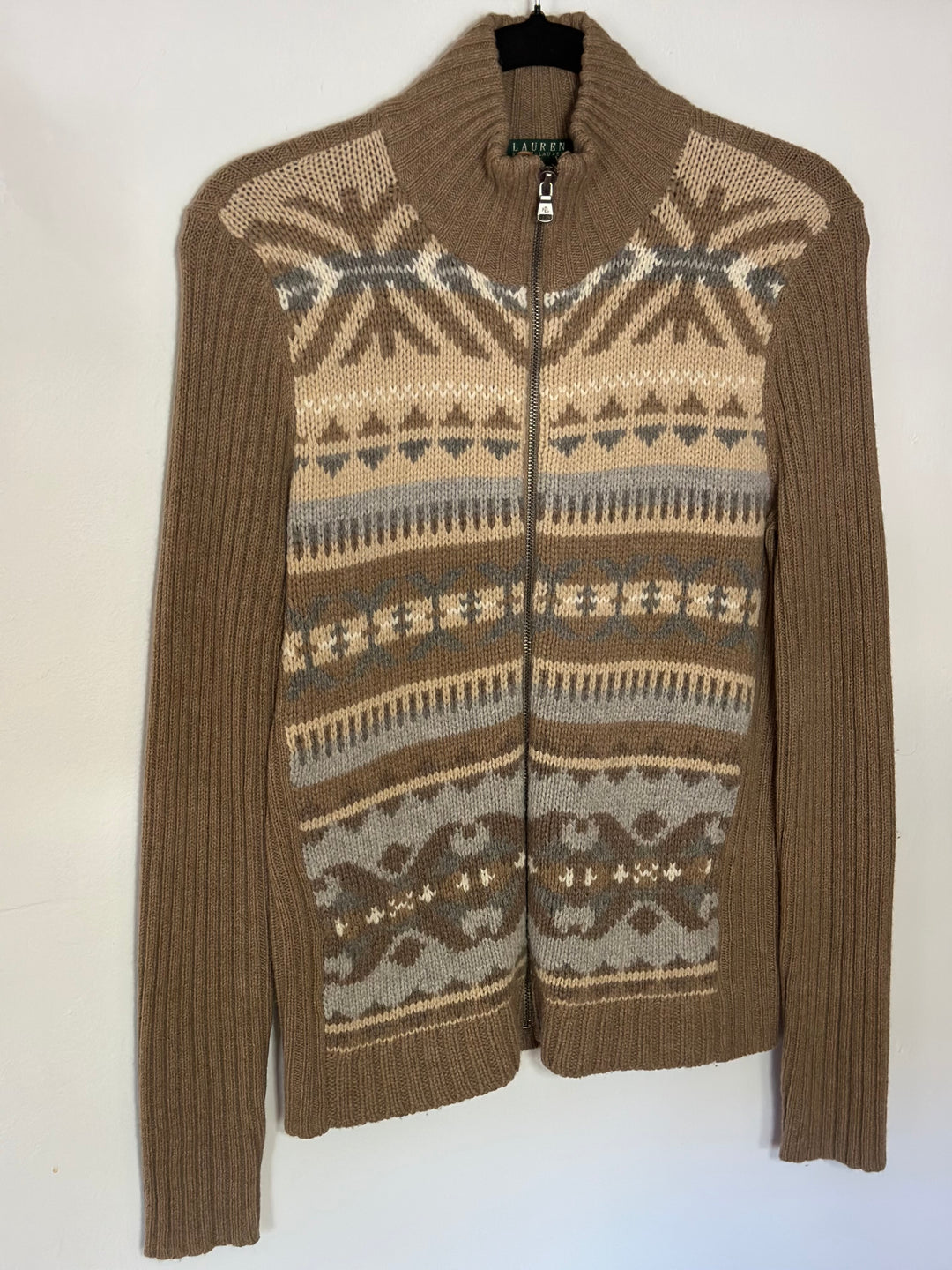 Ralph Lauren | Fair Isle Wool Zip Up