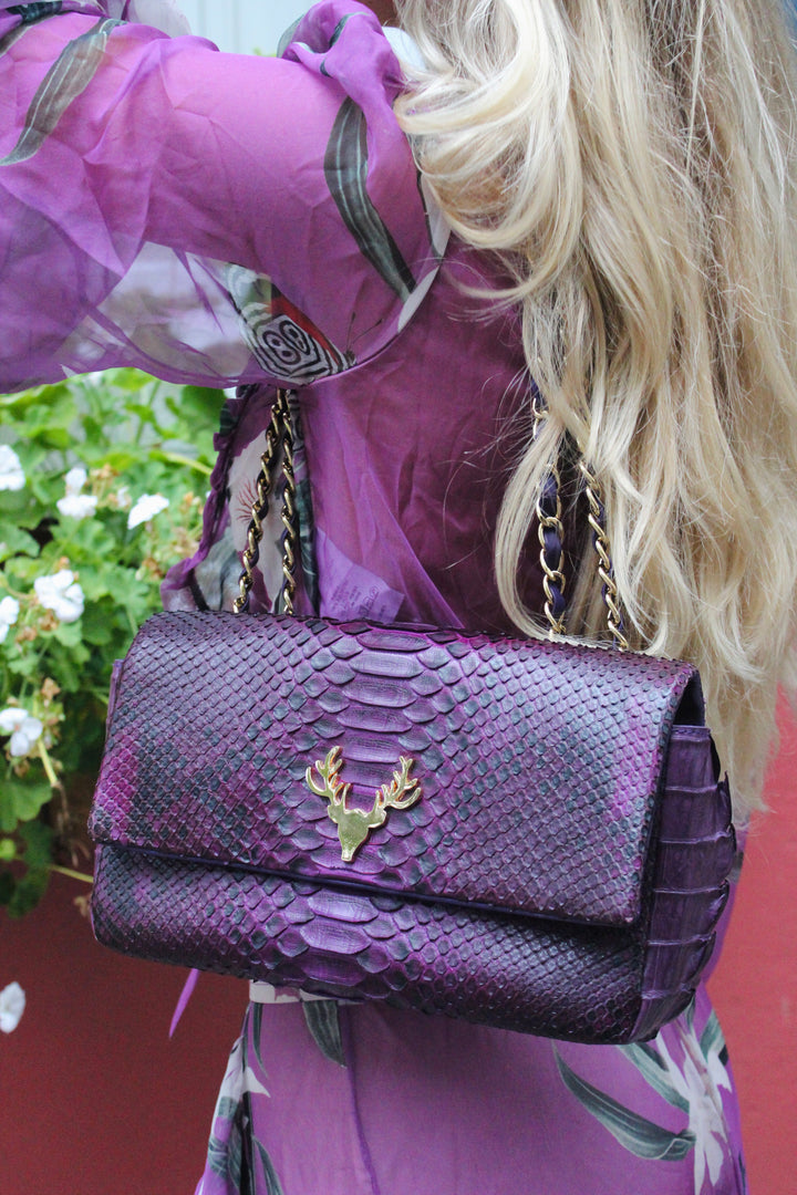Taxidermy x Leva Bonaparte  | Python JW Bag