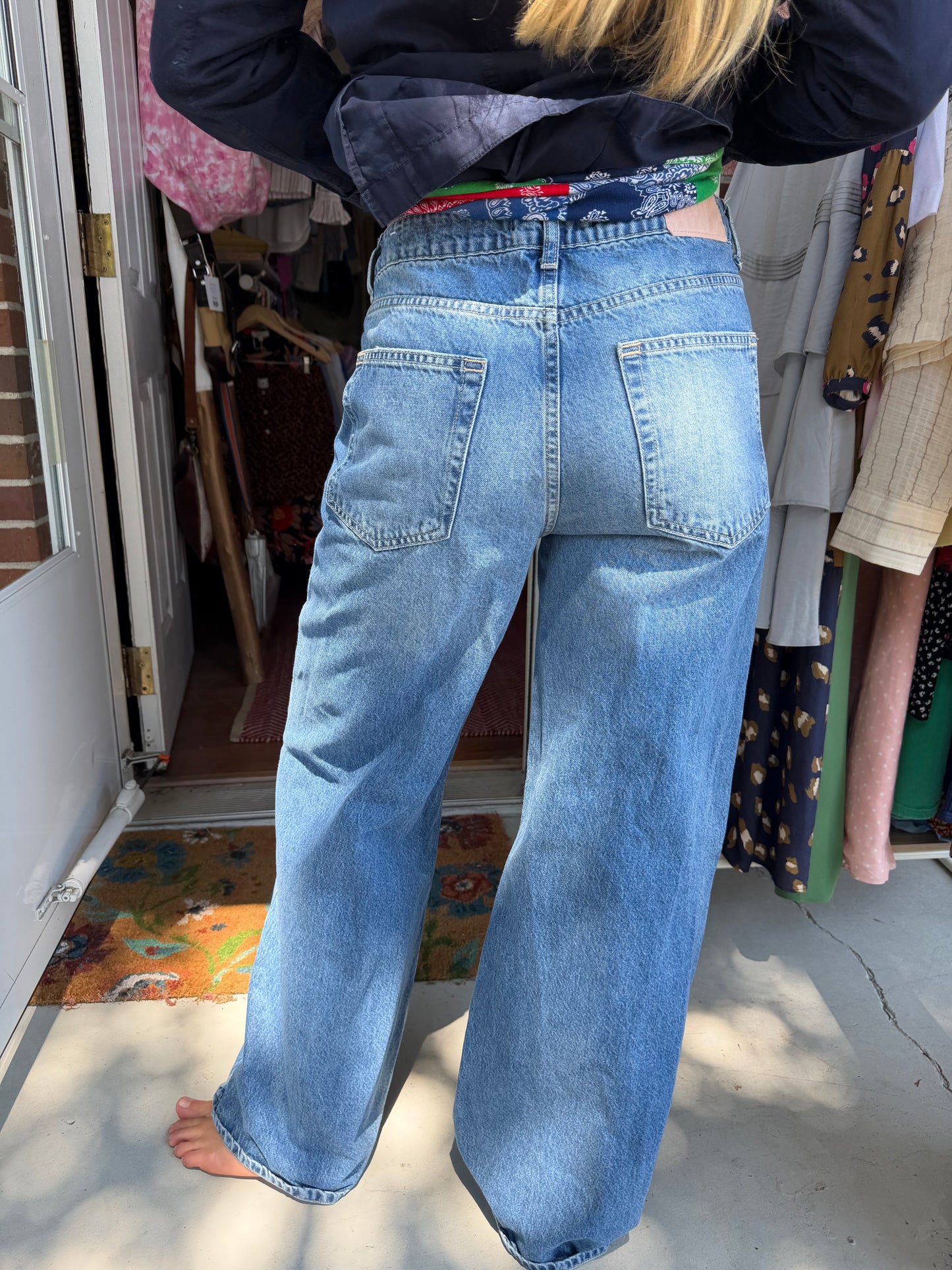 Zara | Straight Leg Jeans, 6