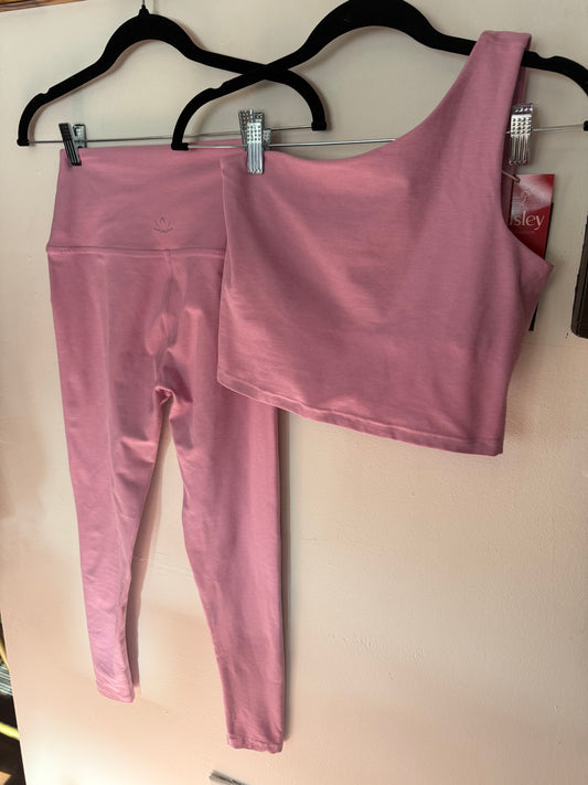 Beyond Yoga | Pink Yoga Set, M
