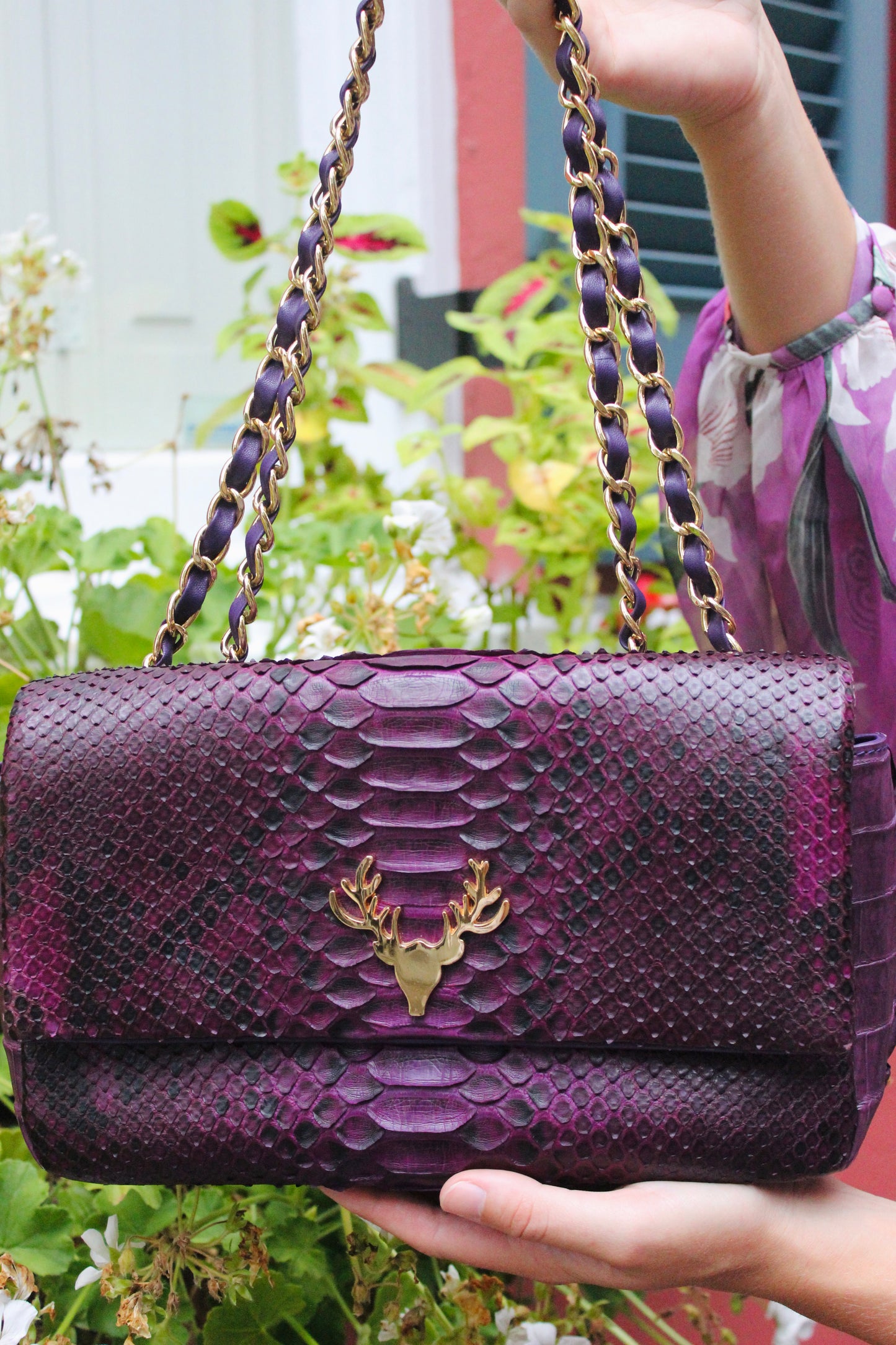 Taxidermy x Leva Bonaparte  | Python JW Bag