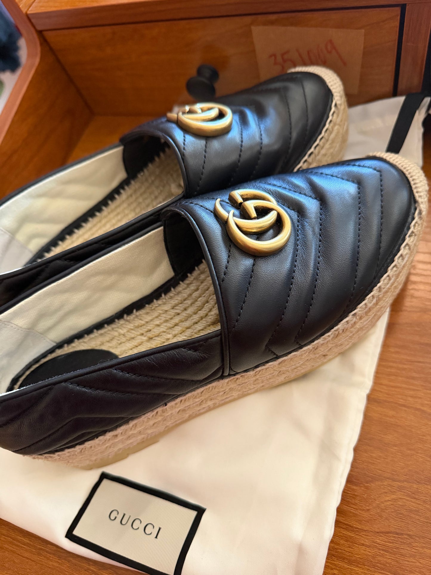 Gucci | Espadrille Wedges, 38
