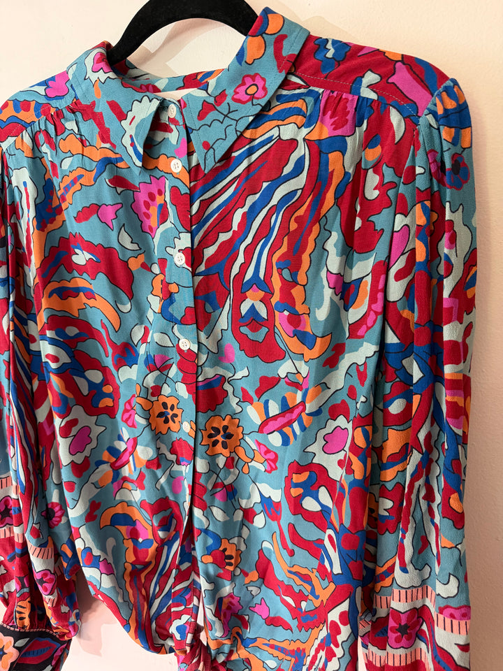 ba&amp;sh | Floral Patterned Top, M