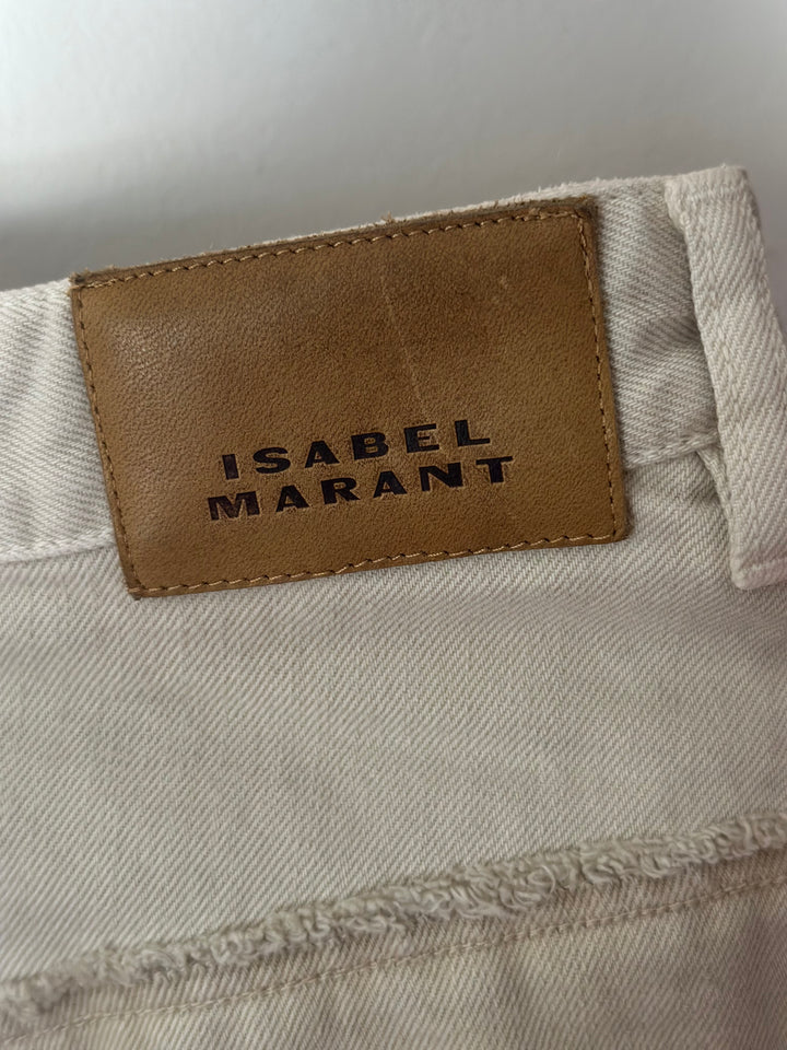 Isabel Marant | Noemie Two-Tone Denim Jeans
