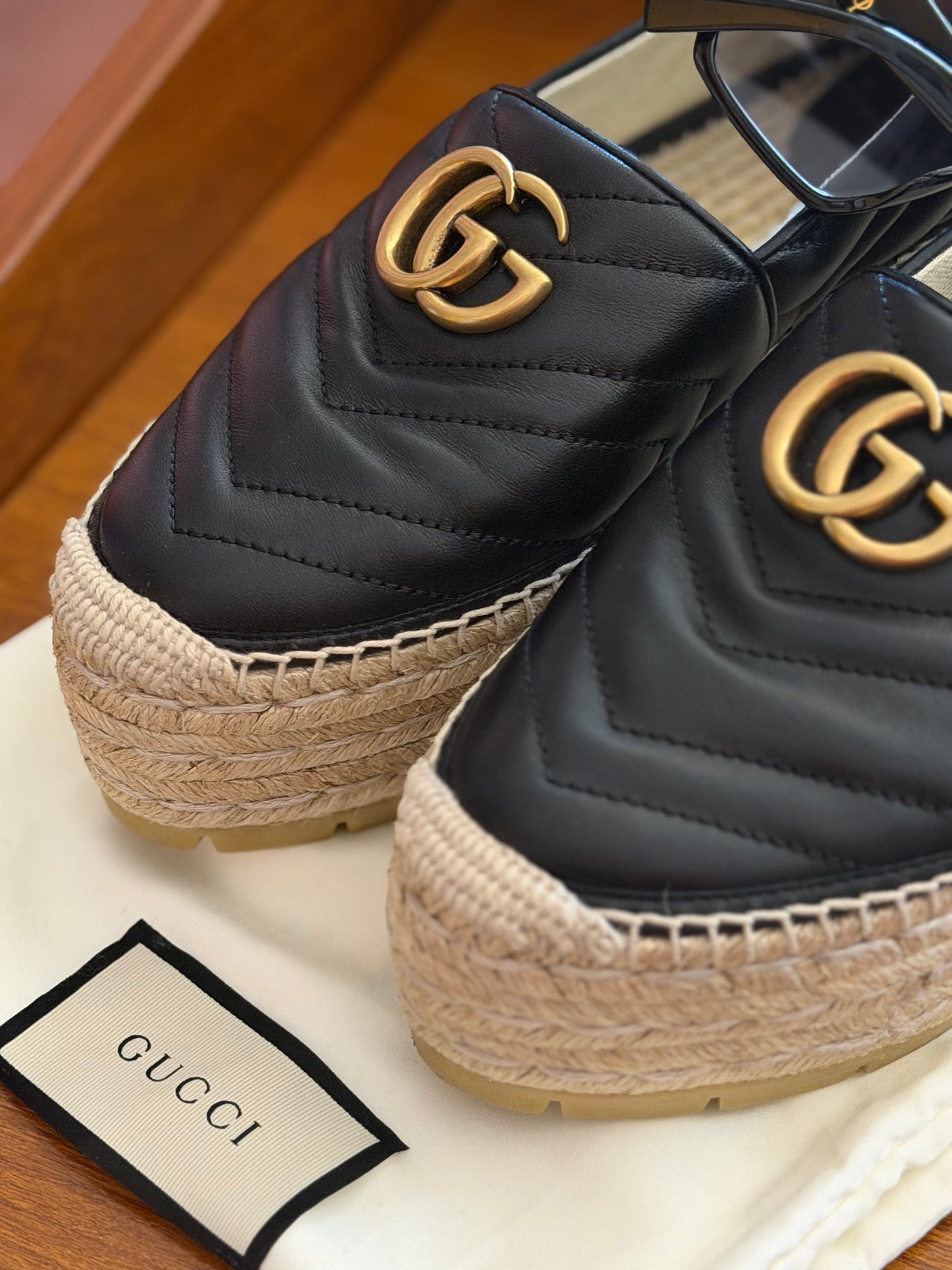 Gucci | Espadrille Wedges, 38