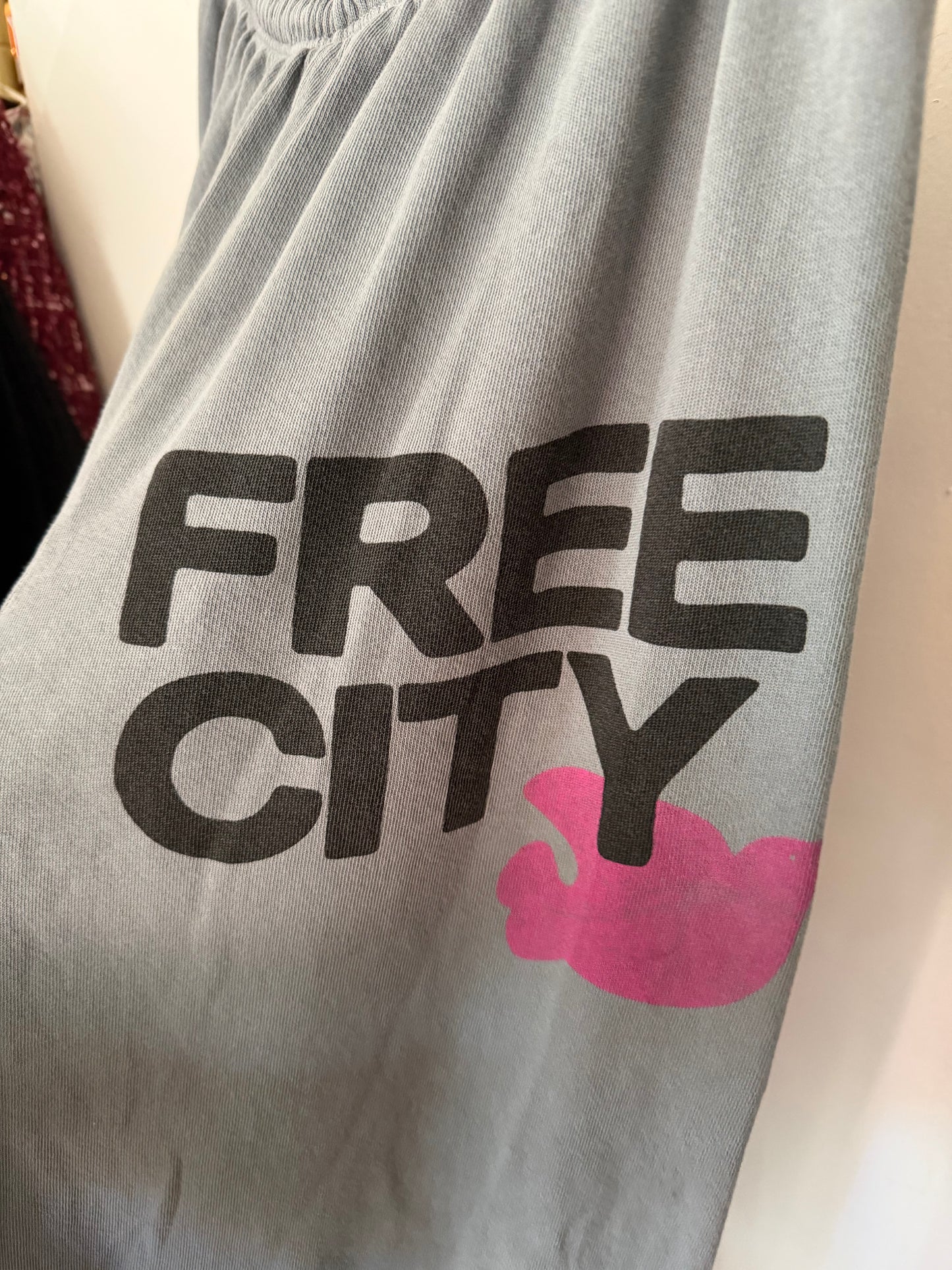 FREECITY | Gray Art  Sweatpant, L