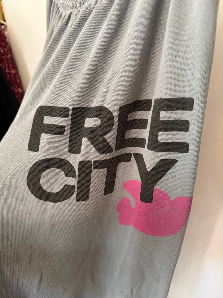 FREECITY | Gray Art  Sweatpant, L