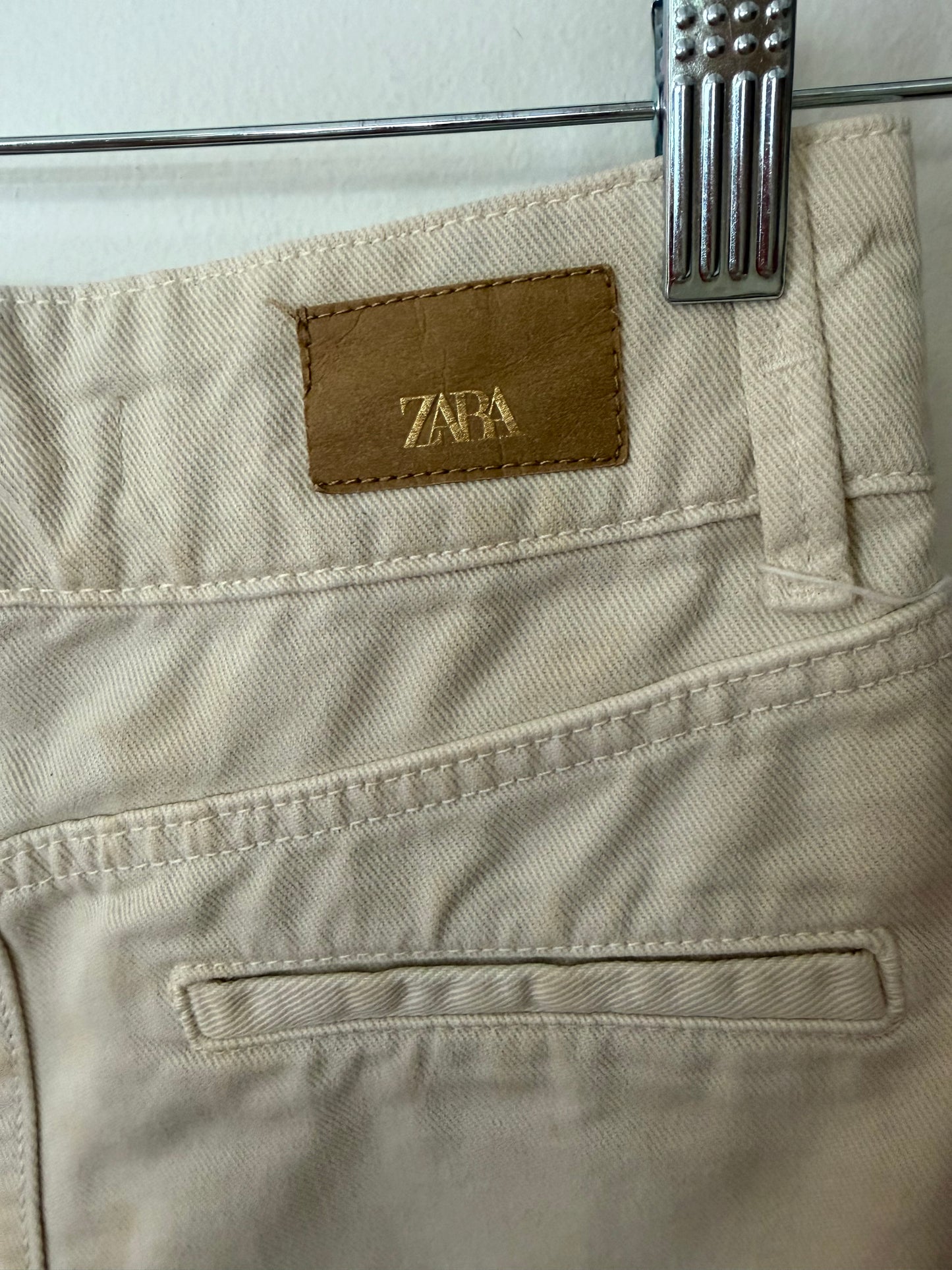 Zara | Tan Denim Shorts, 2
