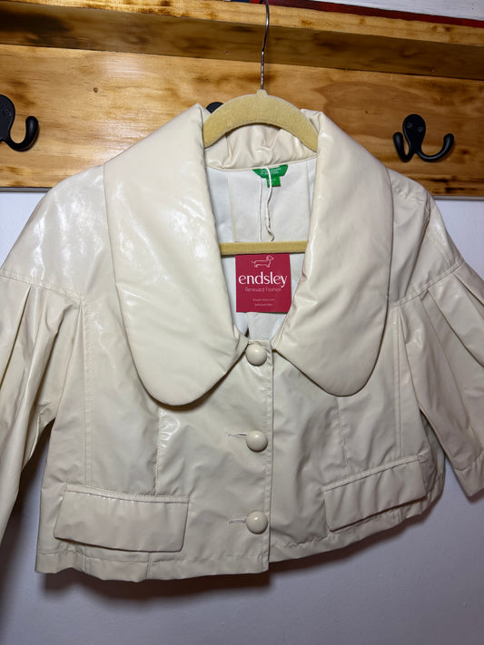 United Colors of Benetton |  Cropped Collared Jacket, XS/S
