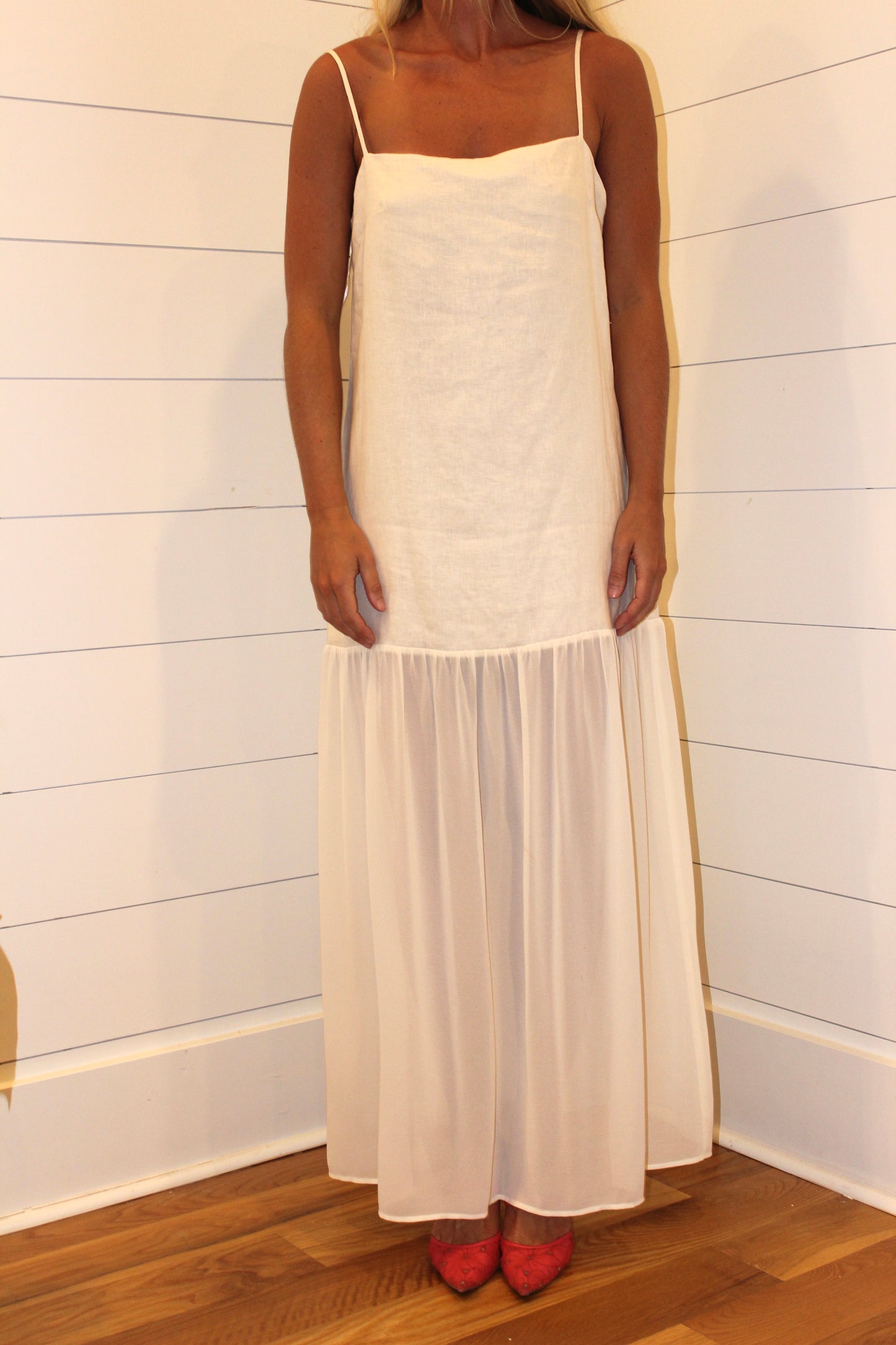 Few Moda x Ali Sisto Daniel | Mally Linen Dress, M