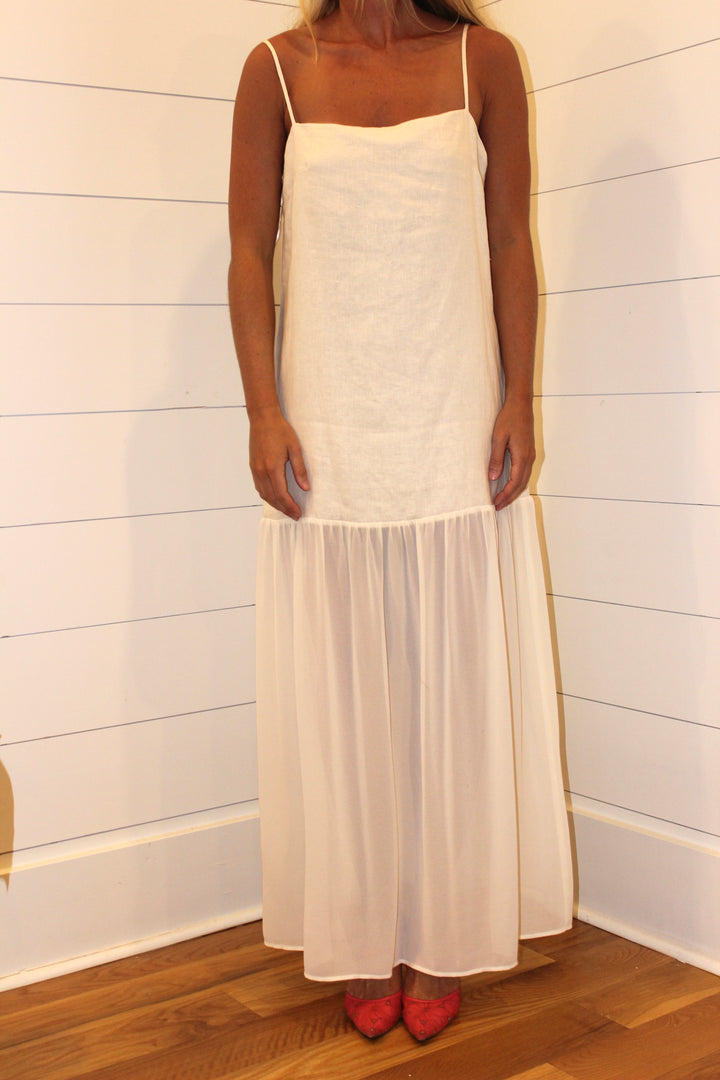 Few Moda x Ali Sisto Daniel | Mally Linen Dress, M