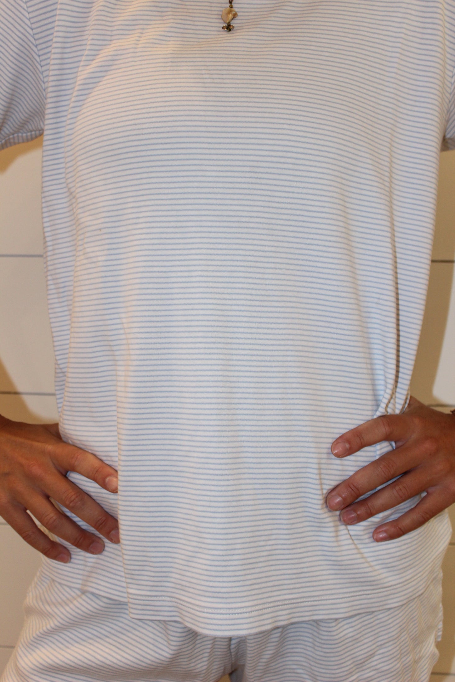 Lake  | Pima Short Set Baby Blue, L