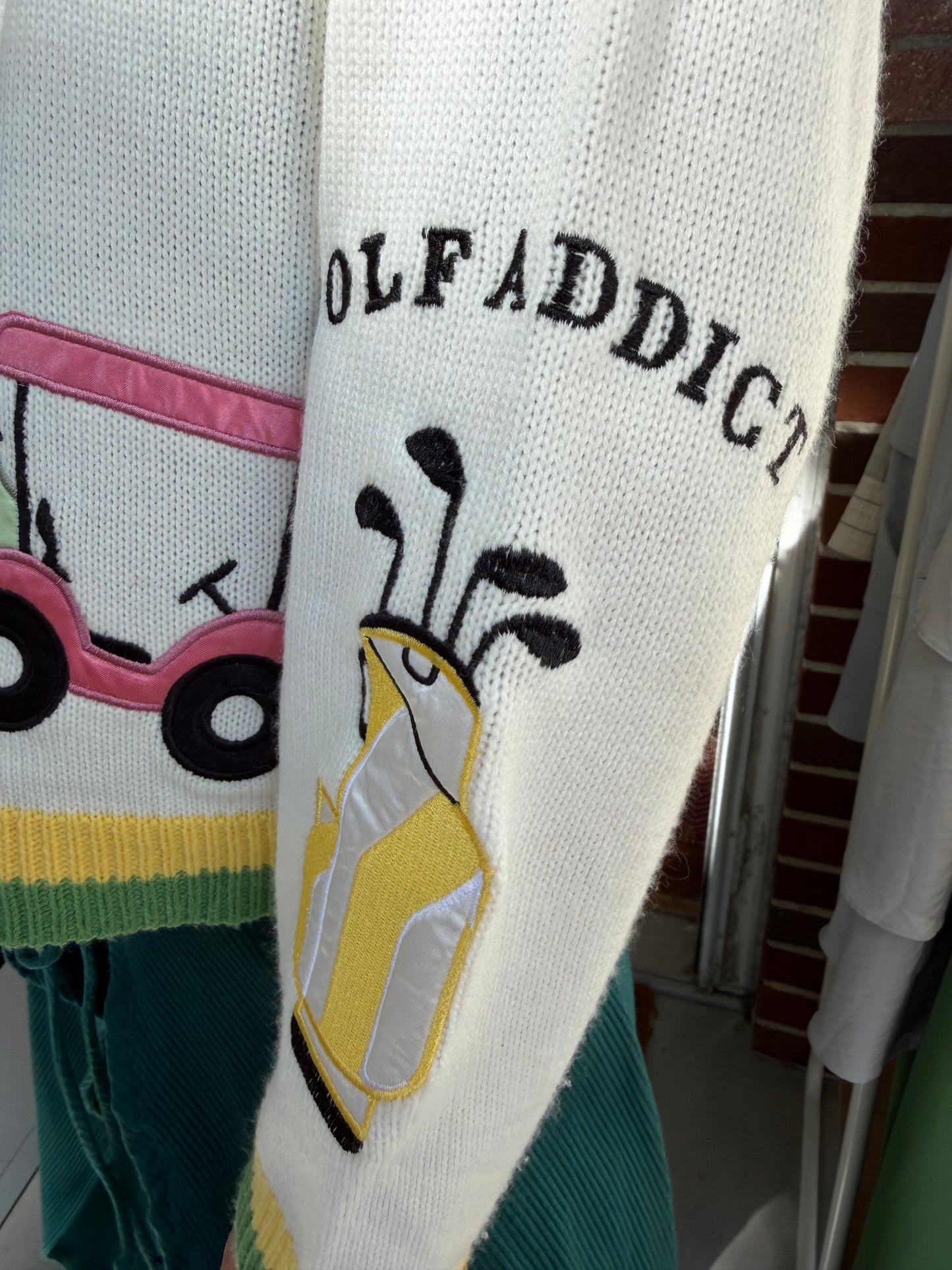 Fate | Golf Patch Sweater,  M