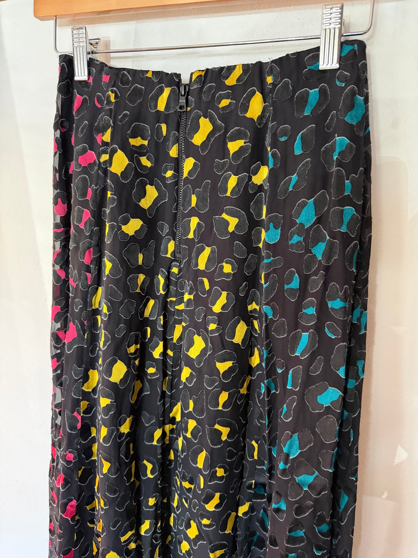 Alice + Olivia | Colorful Leopard Midi Skirt, 2