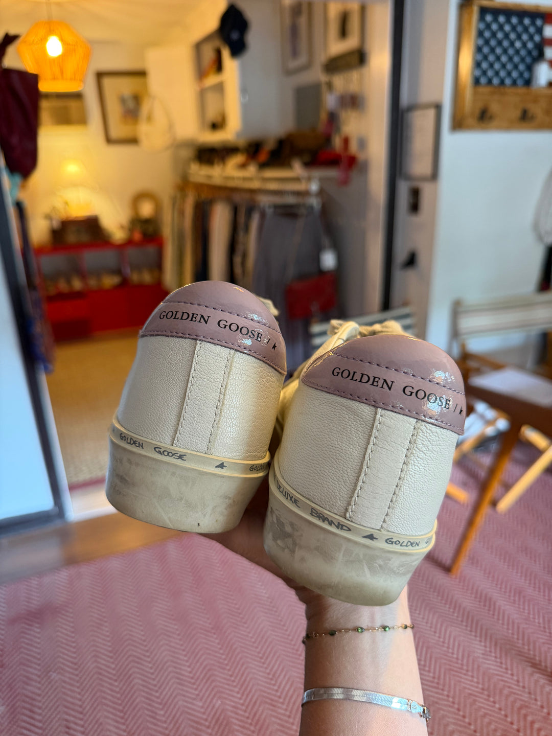 Golden Goose | Hi-Star Low Top Platform Sneakers, 36