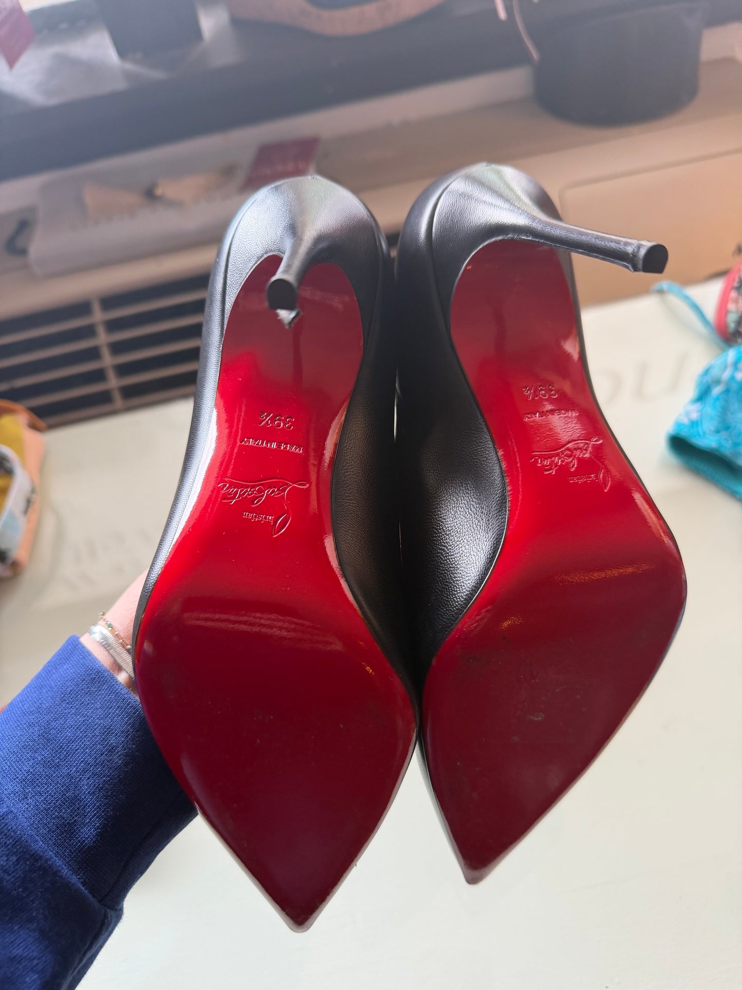 Christian Louboutin | Decollete 554 Leather Pump, 39.5