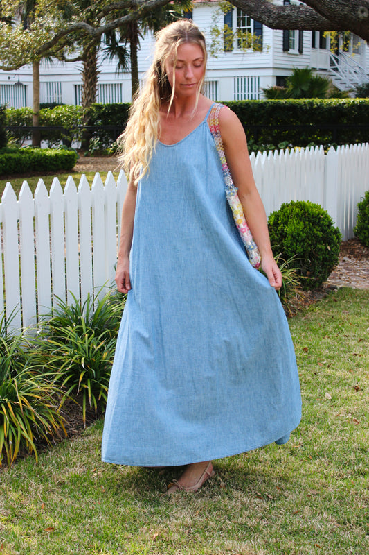 Xirena | 100% Cotton Cami Maxi Dress, M