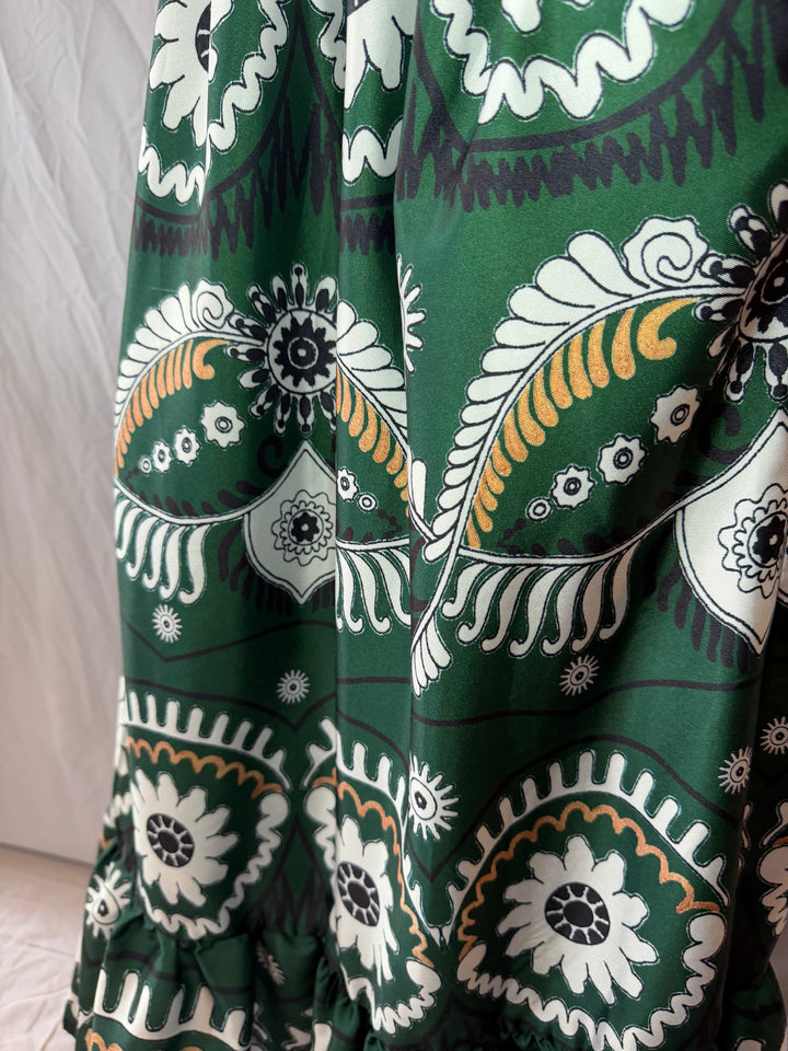 Philosophy | Patterned Midi Flowy Skirt, S/P