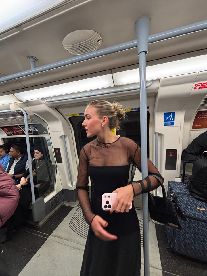 Dorothee Schumacher  | "Catch Her" Bead Mesh Top, 3