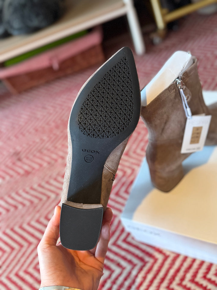 Geox | Bigliana Suede Ankle Boots, 8