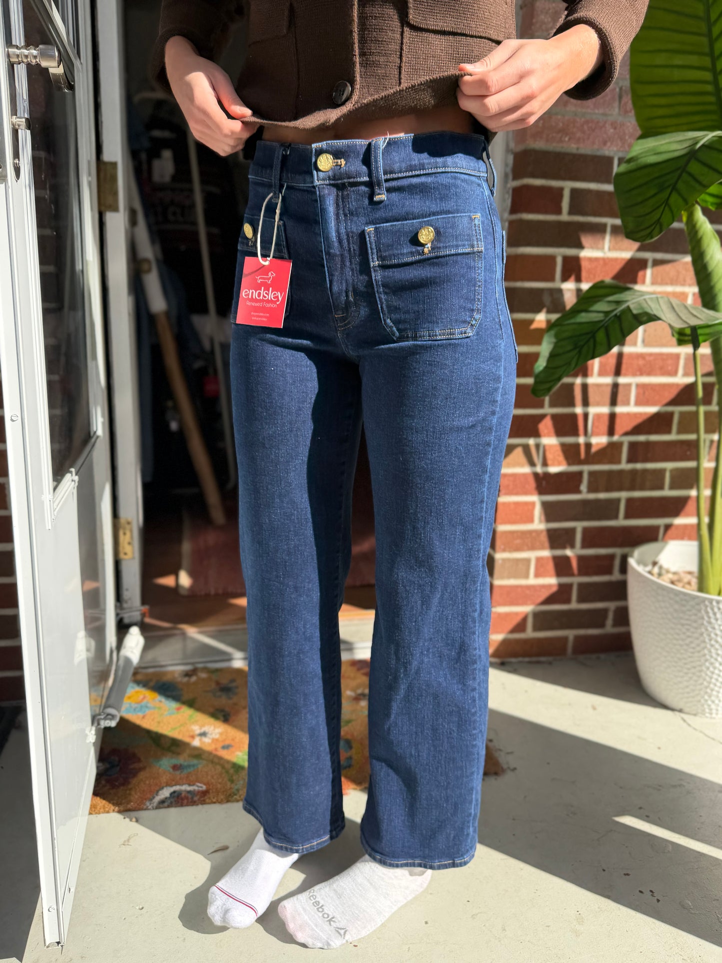 J Crew | Full Length Slim Wide Leg, 27