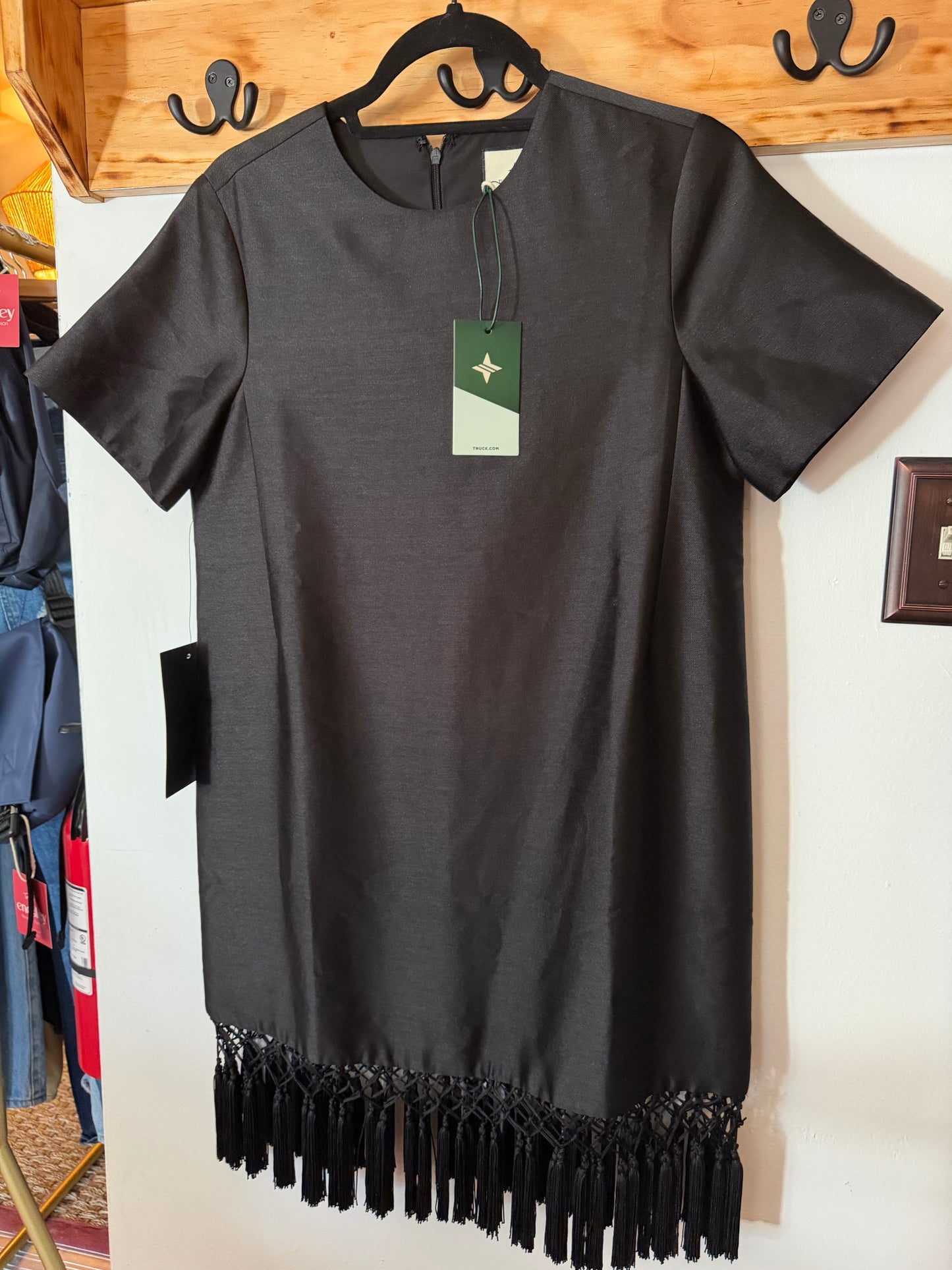 Tuckernuck | Dupioni Tassel Downing Dress, XS