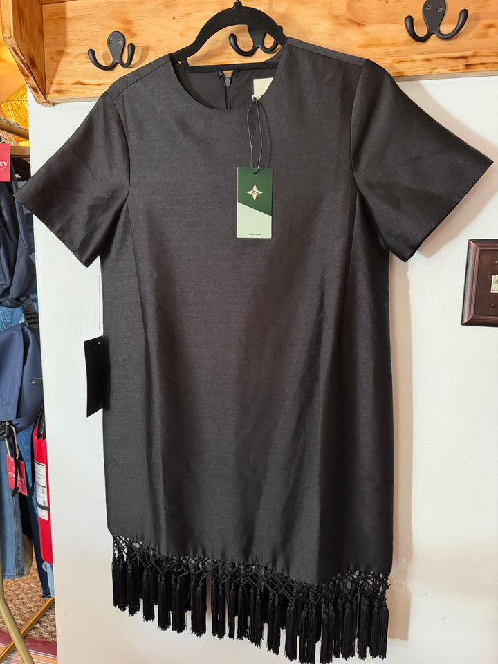 Tuckernuck | Dupioni Tassel Downing Dress, XS