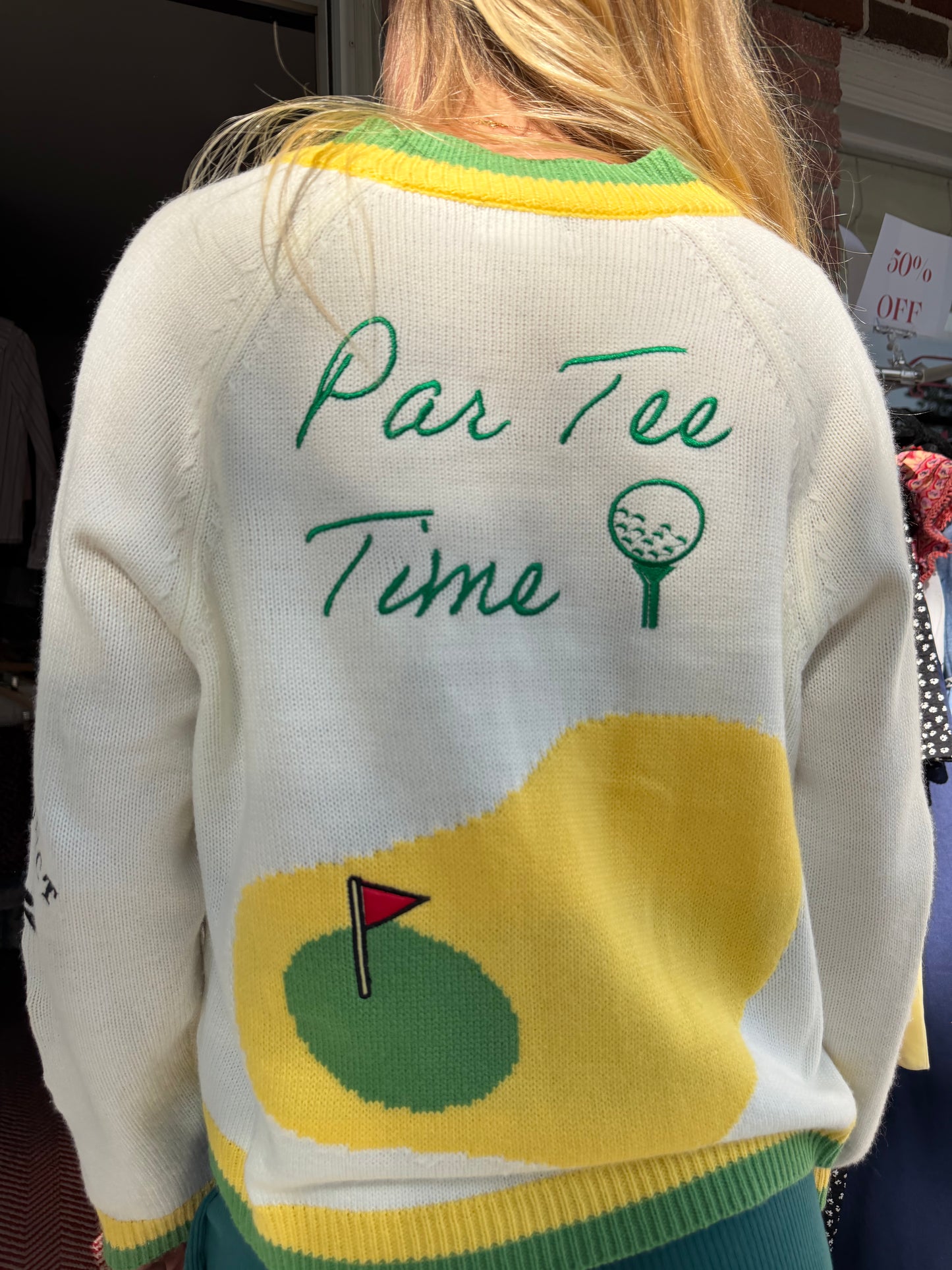 Fate | Golf Patch Sweater,  M