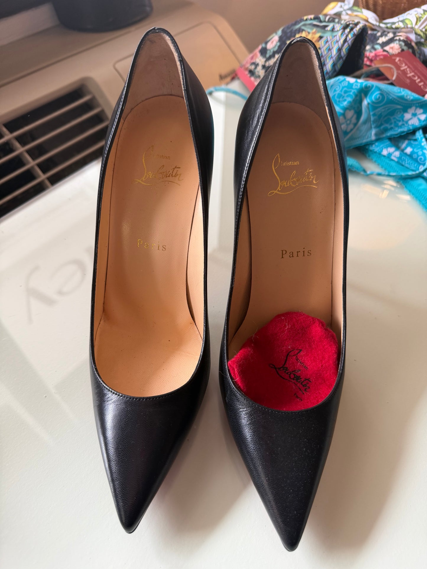 Christian Louboutin | Decollete 554 Leather Pump, 39.5