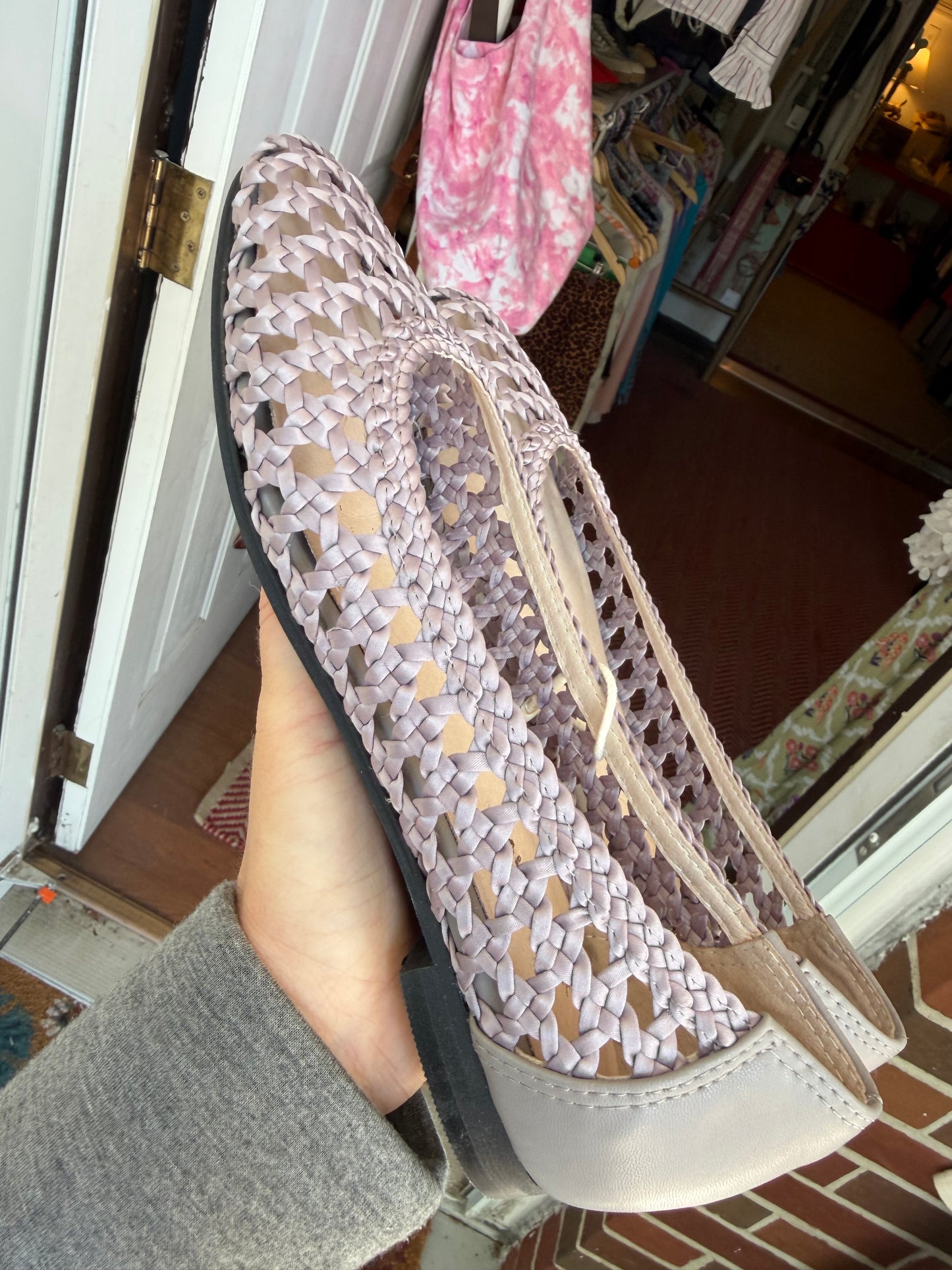 All Black | Ballet Flats, 38