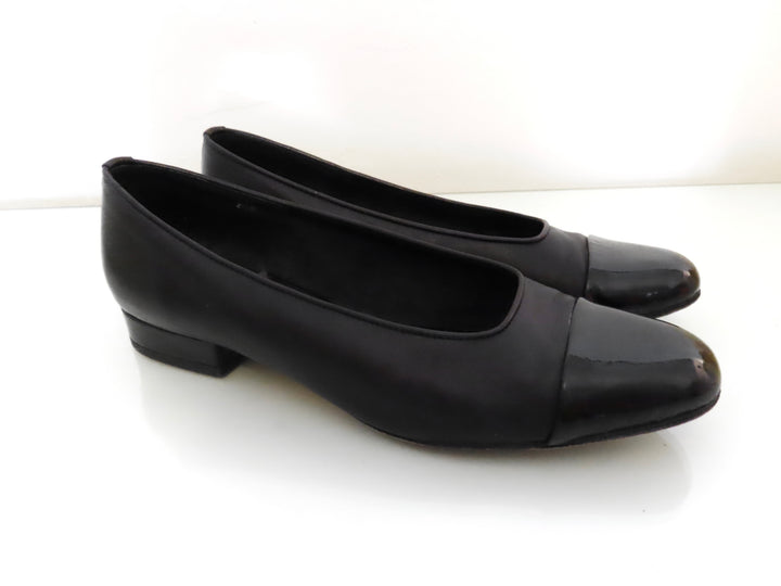 Vaneli | "Forever" Cap-Toe Flat | Leather