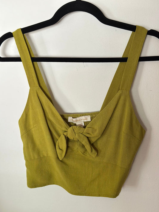 Monteau LA | Cropped Tie Top