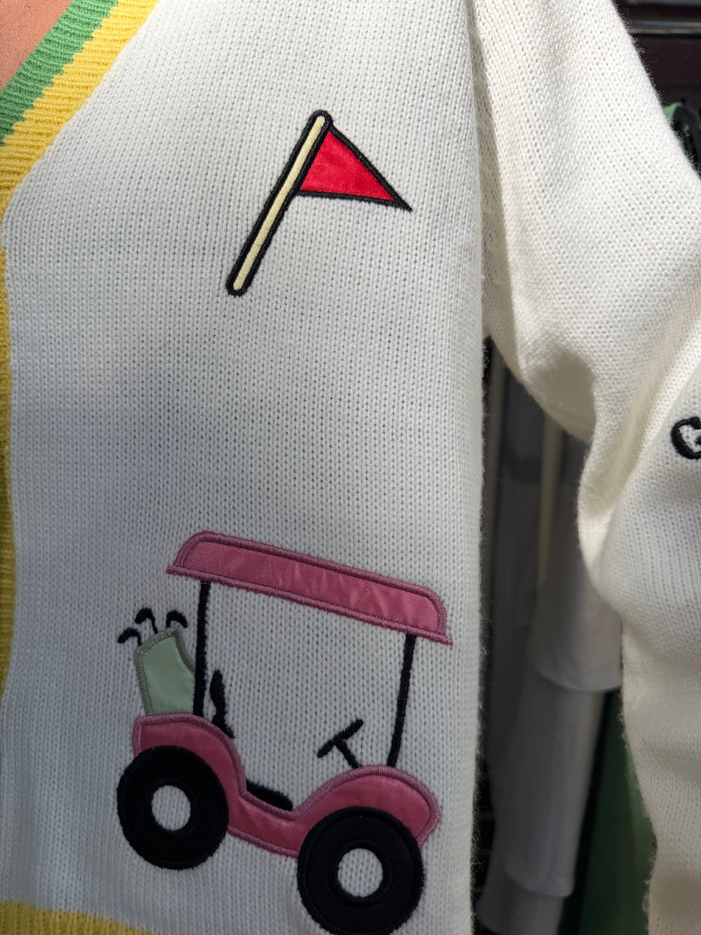 Fate | Golf Patch Sweater,  M