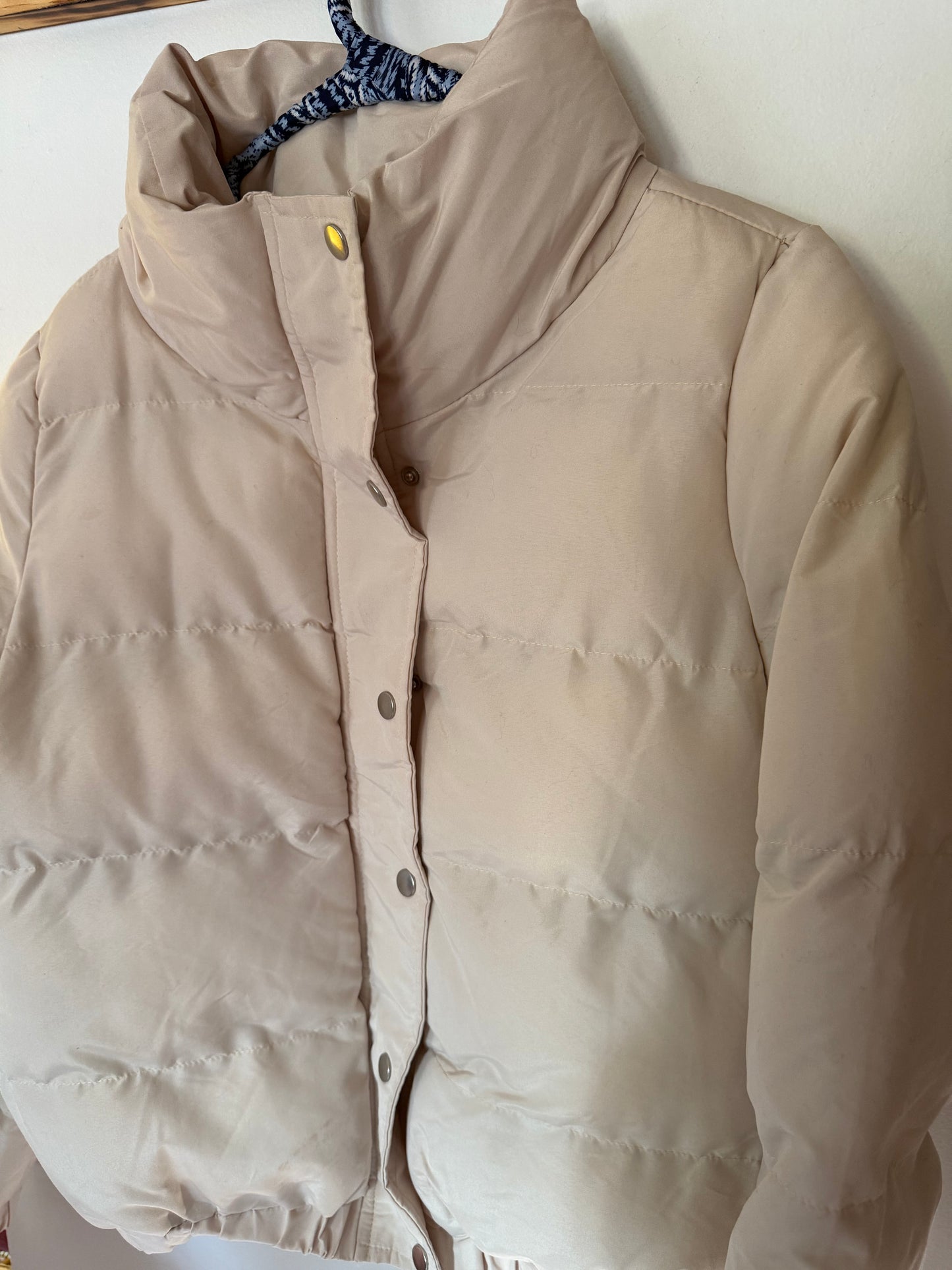 Brave Soul | Beige Puffer, M