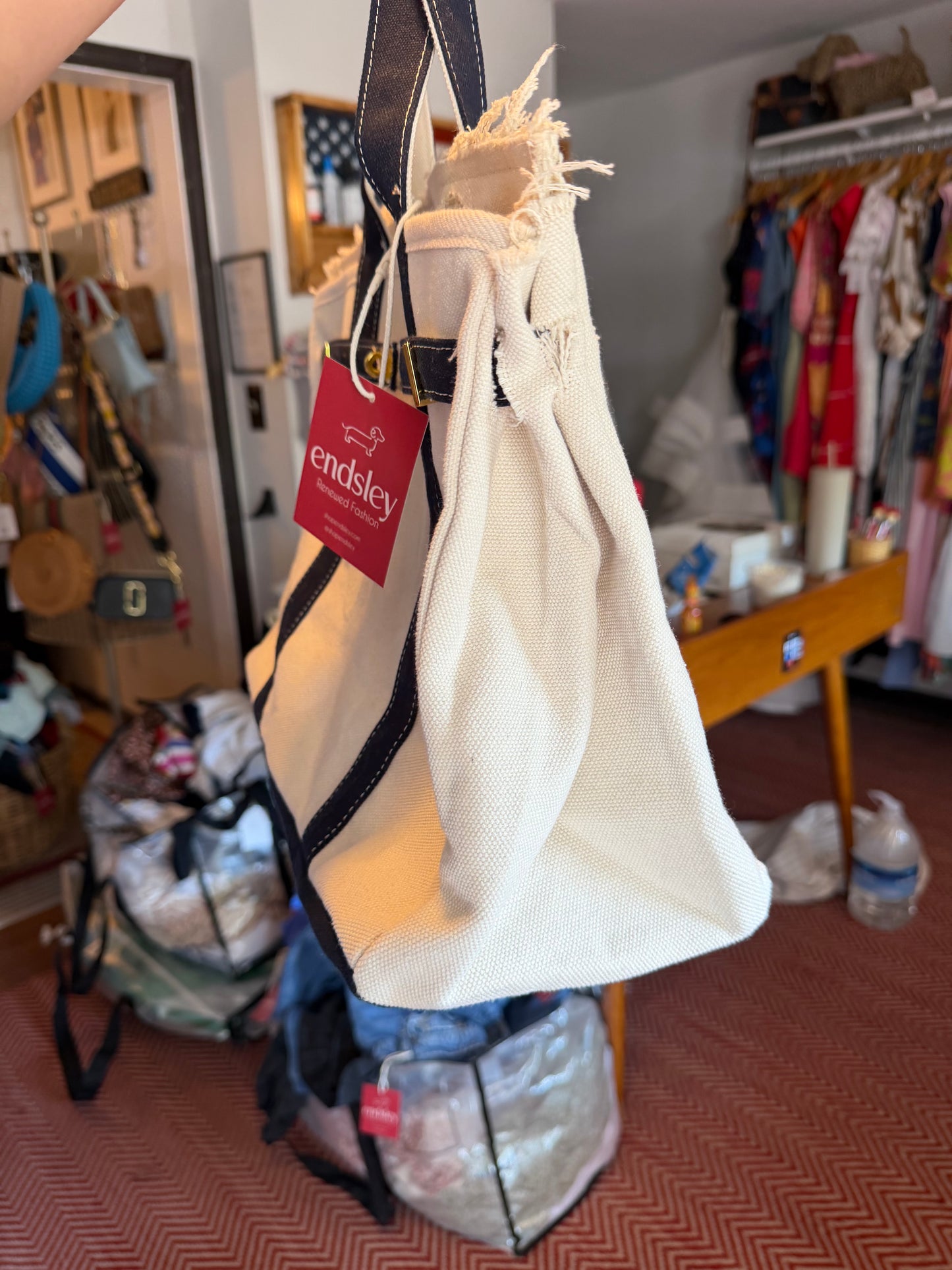 Navy / Cream / Gold  Boatkin