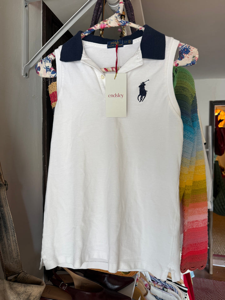 Polo Ralph Lauren | Collared Vintage Polo Tank, S