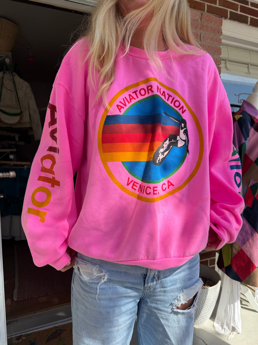 Aviator Nation | Pullover Sweatshirt, M