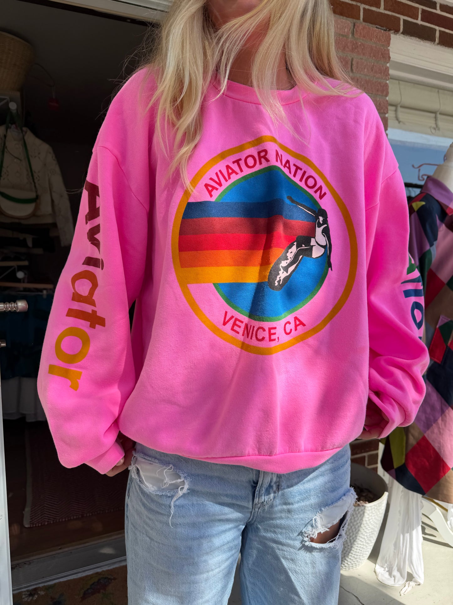 Aviator Nation | Pullover Sweatshirt, M