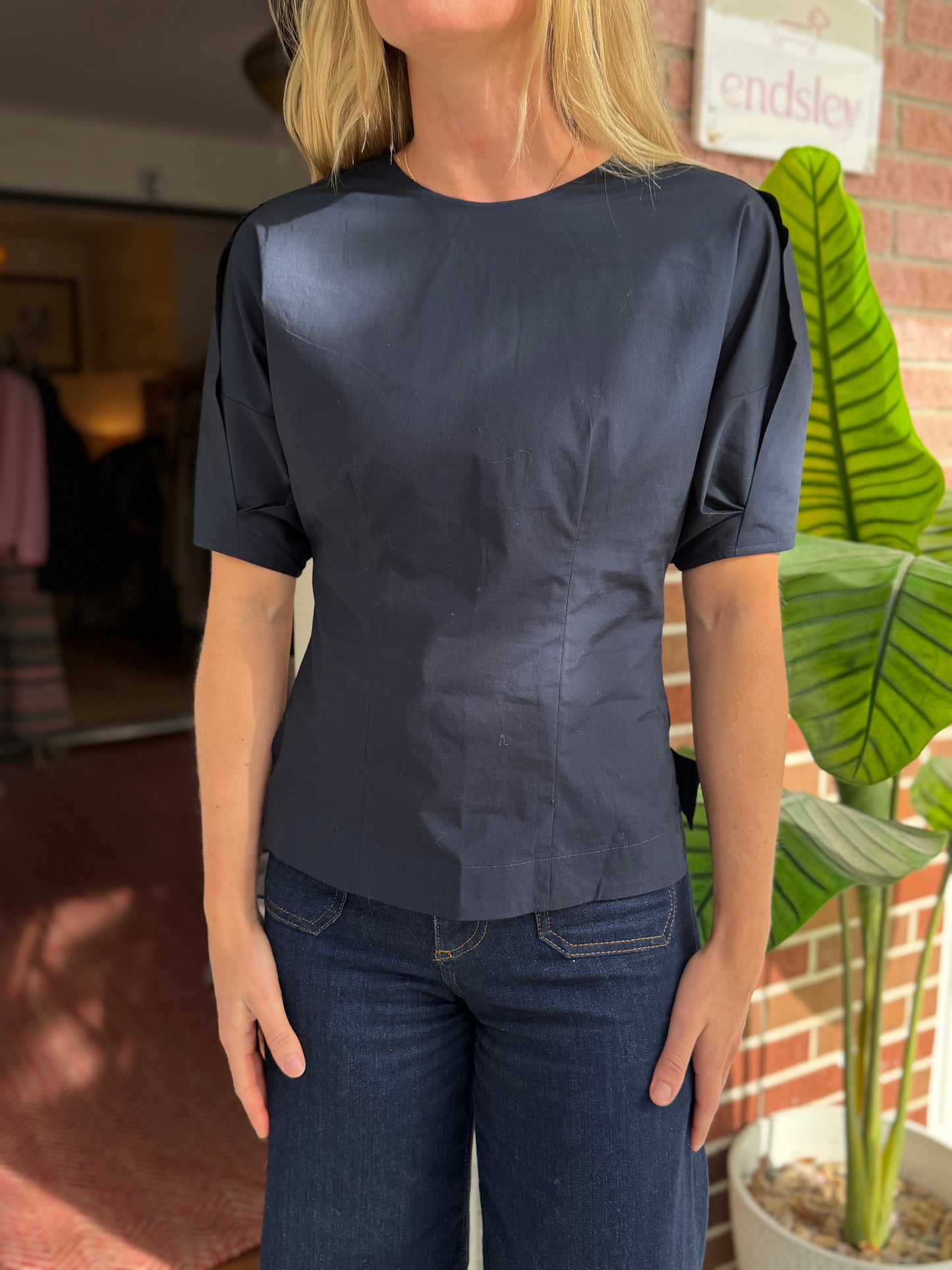 Banana Republic | Fitted Cinch Side Top, 0