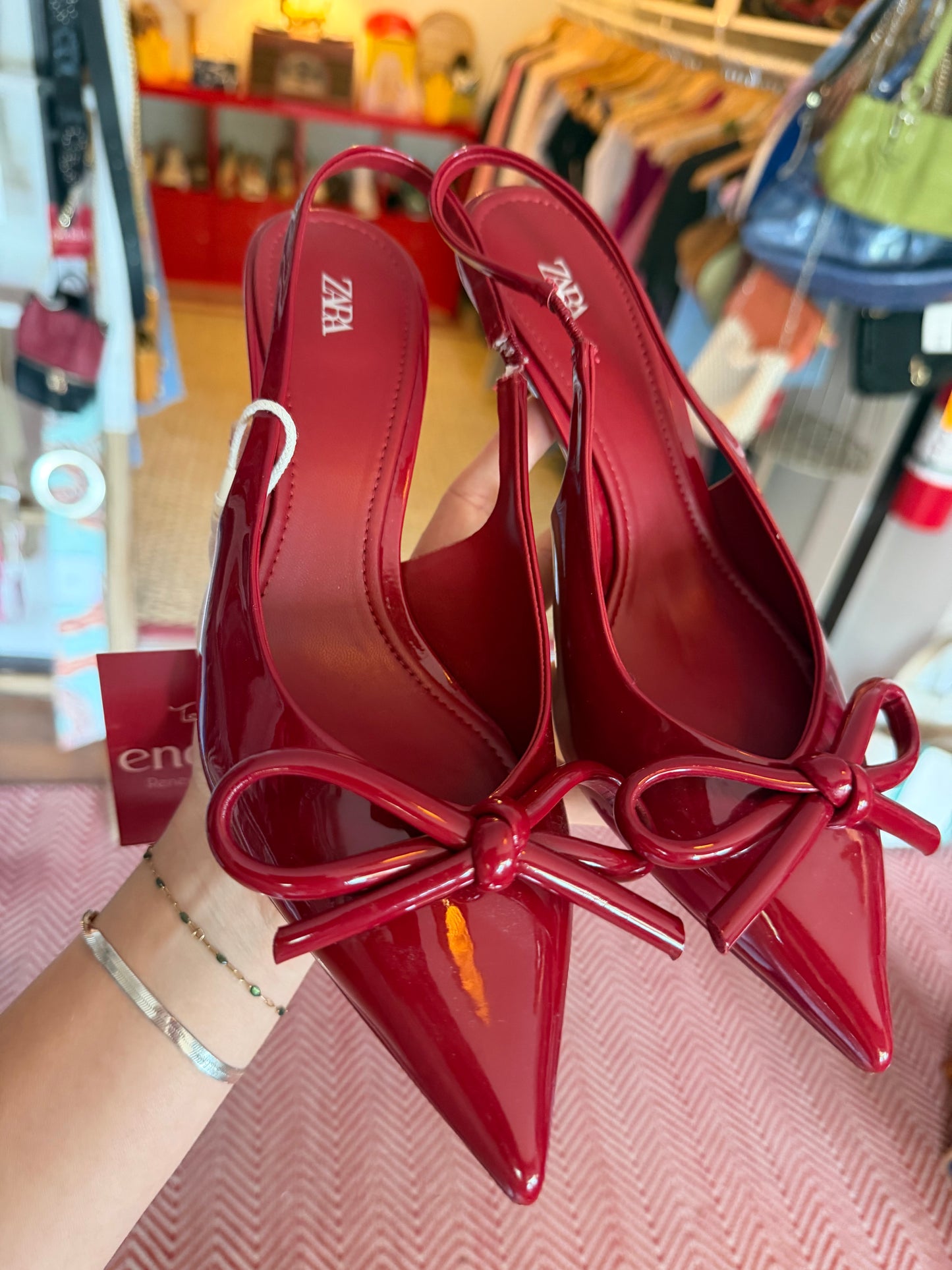 Zara | Bow Kitten Heels, 37