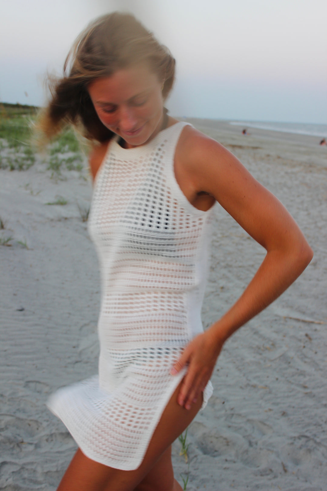 Endsley | Crochet Mini Dress, OS
