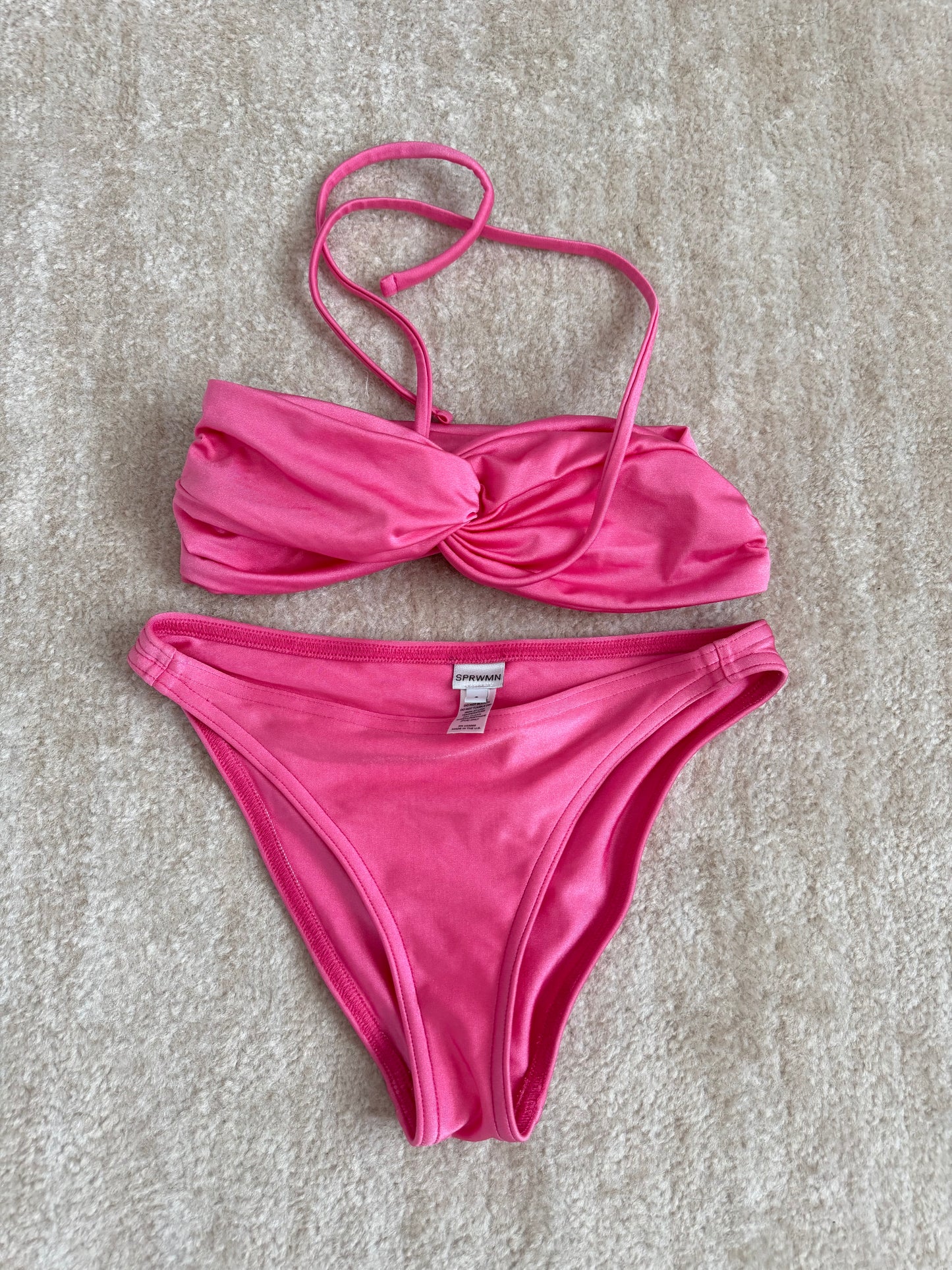 SPRWMN | Halter Bikini Set, S