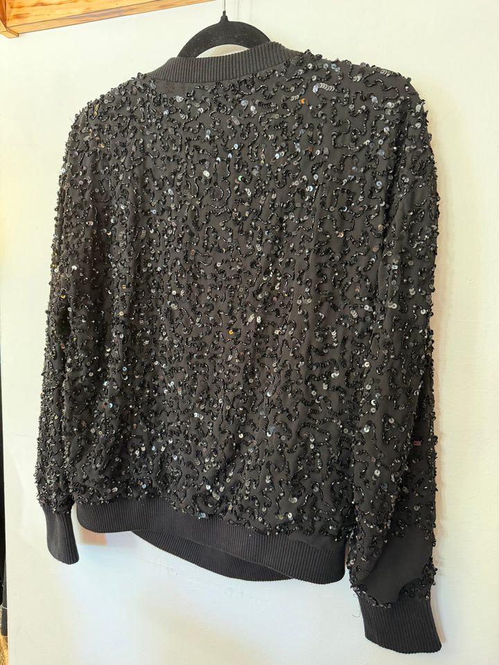 Alice + Olivia Sequin Pullover, S/P