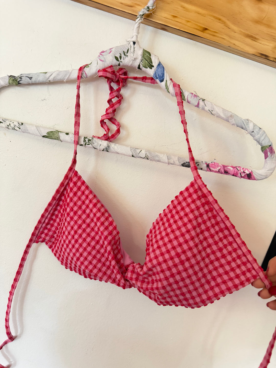 L Space | Twister Gingham Bikini Set, L