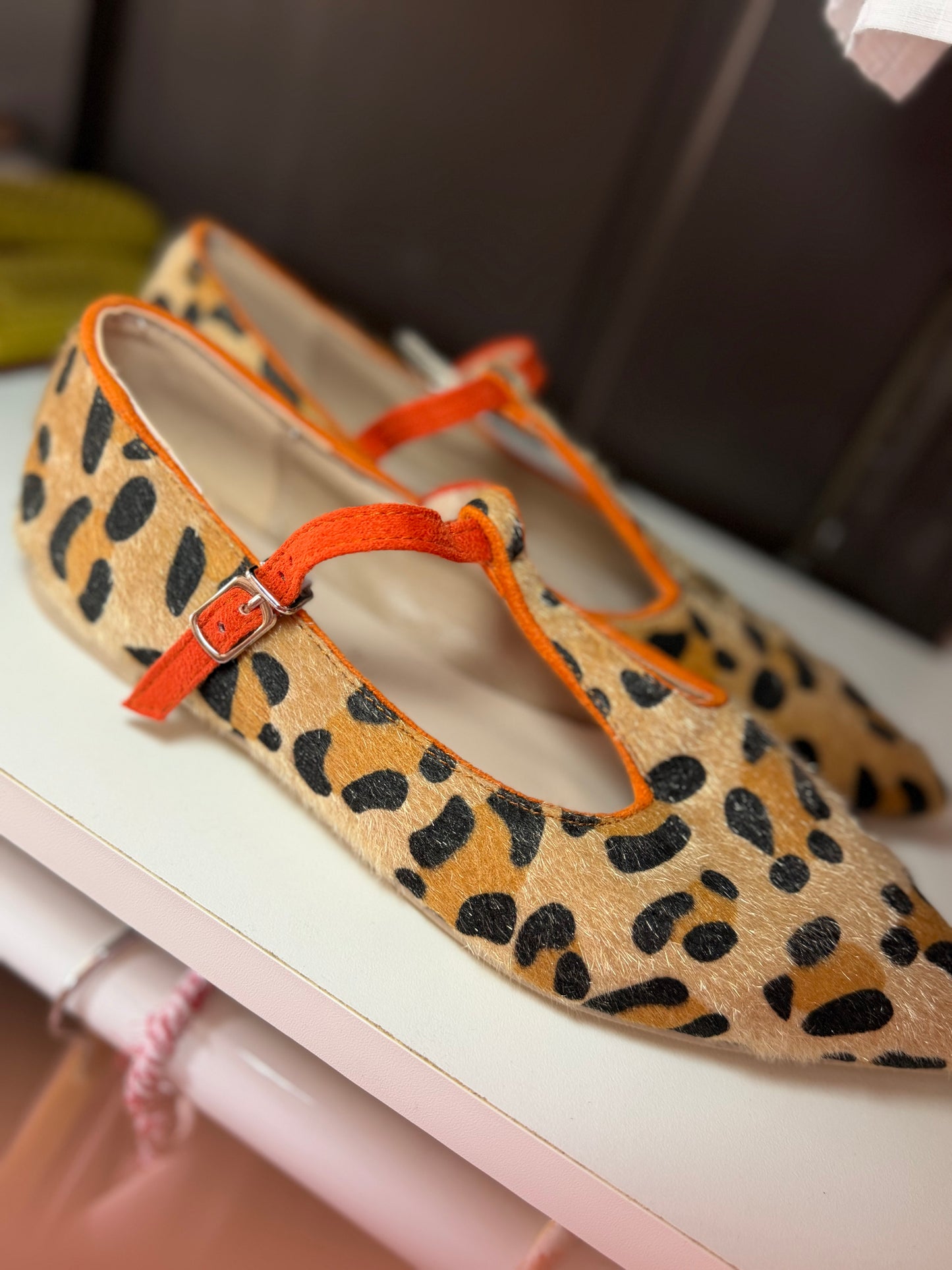 Ballet Flats | Cheetah Printed Ballet Flats, 8