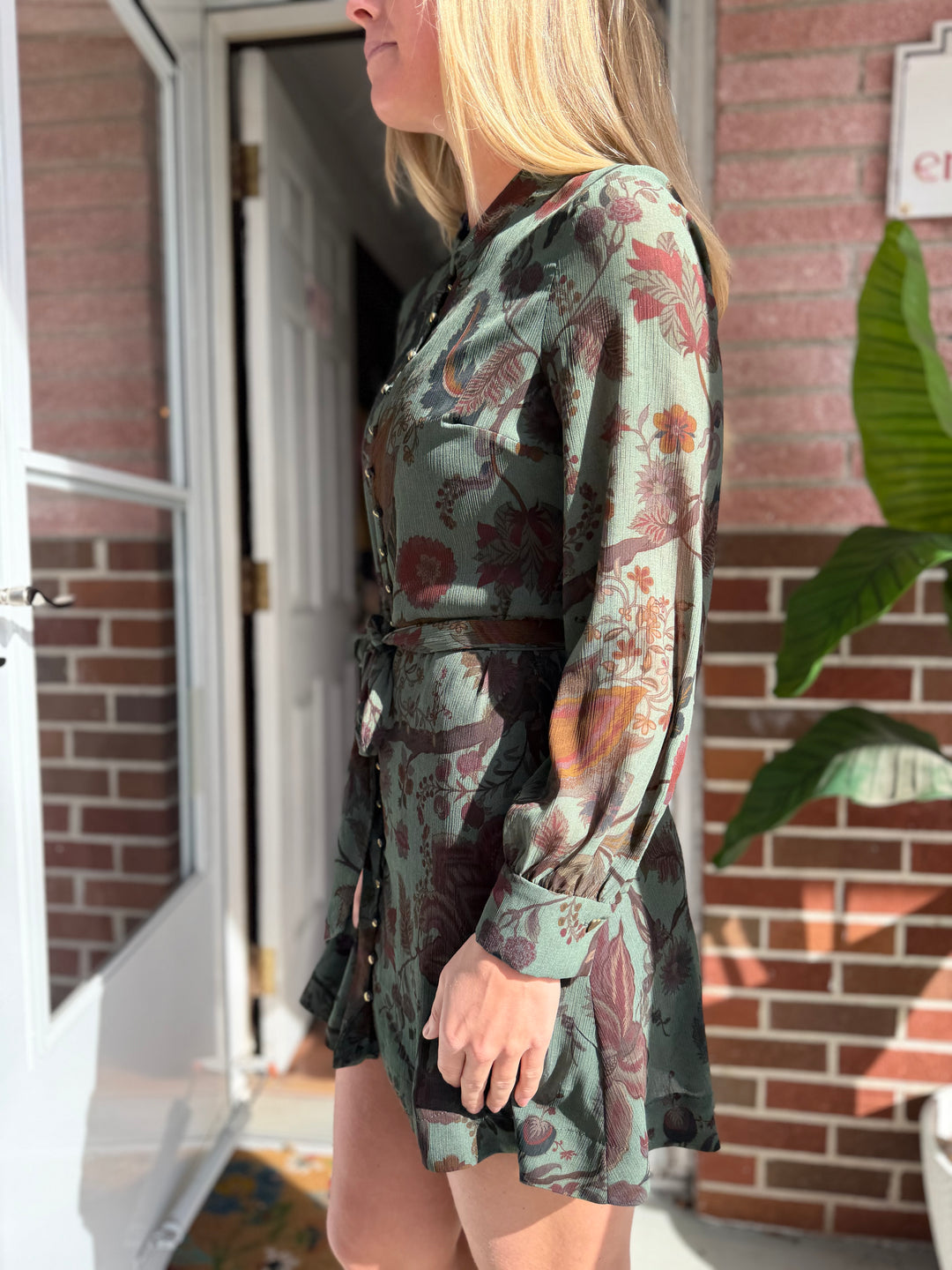Zara | Floral Print Dress, S