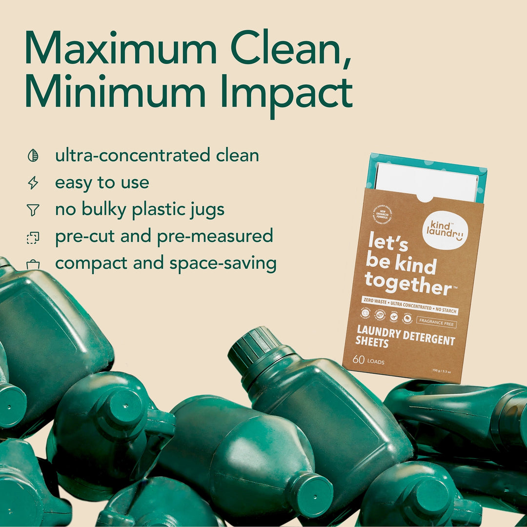 Fragrance Free Detergent Sheets (32 Loads)