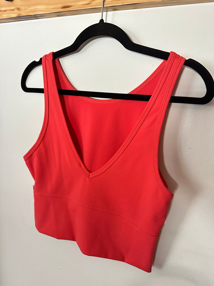 Lululemon | Coral Red Tank